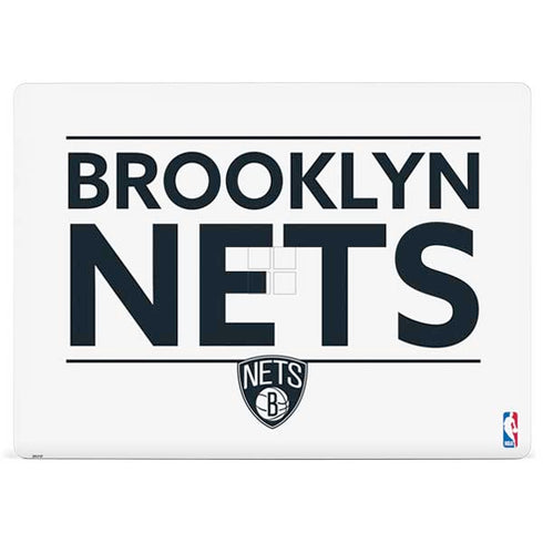 NBA Brooklyn Nets Standard - White Surface Laptop 2 Skin